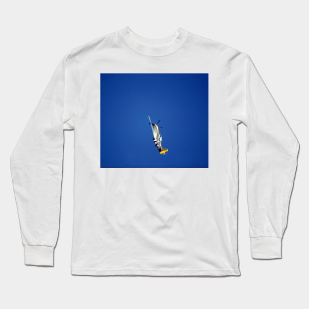 Into the Blue Long Sleeve T-Shirt by Nigdaw